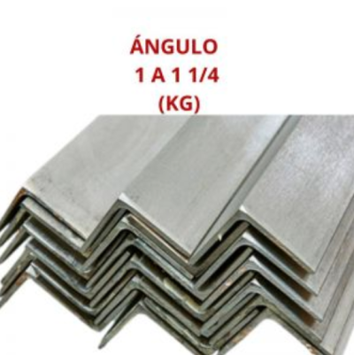 ANGULO 1 A 1 1/4 (25.4 A 31.7 MM) (KG)