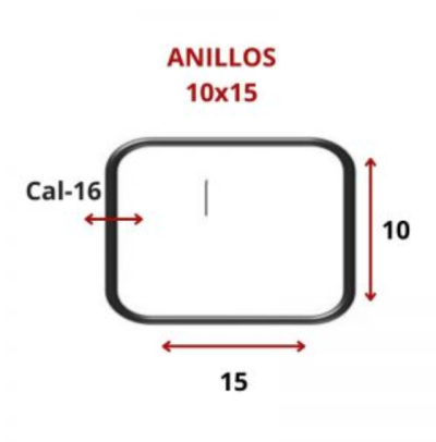 ANILLOS 10 X 15 CM