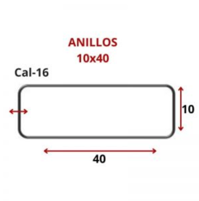 ANILLOS 10 X 40 CM