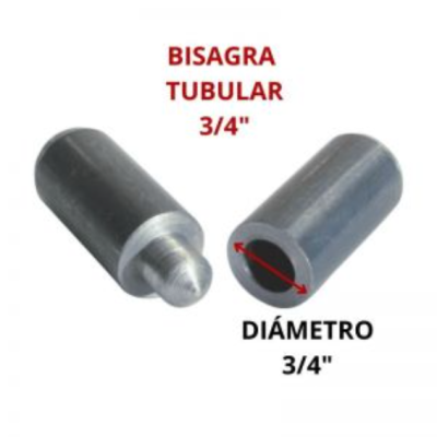 BISAGRA TUBULAR 3/4 19.1 MM