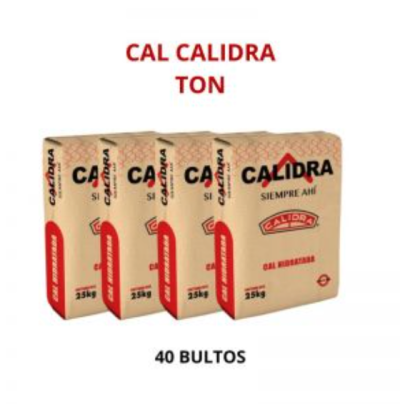 CAL CALIDRA (TONELADA)