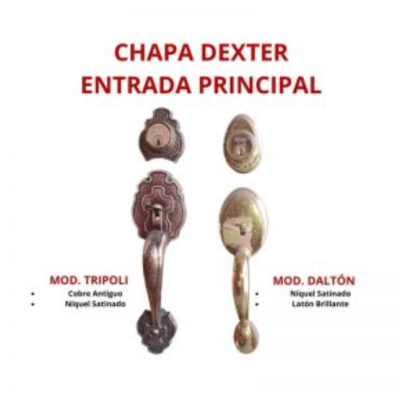 CHAPA DEXTER ENTRADA PRINCIPAL