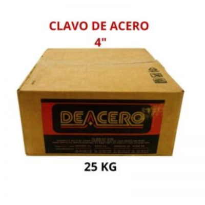 CLAVO DE ACERO 4 (101.6 MM)