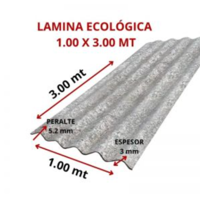 LAMINA ECOLOGICA 1.00 X 3.00 MT
