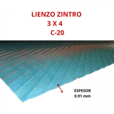 LIENZO ZINTRO 3 X 4 C-20