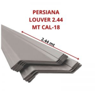 PERSIANA LOUVER 2.44 MT CAL-18