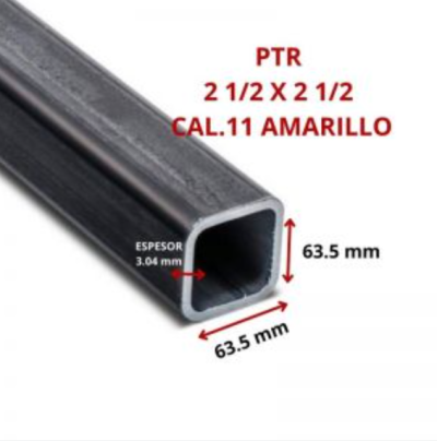PTR 2 1/2 X 2 1/2 63.5 X 63.5 MM CAL.11 AMARILLO