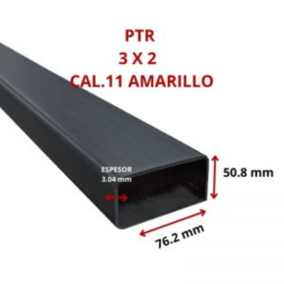 PTR 3 X 2 76.2 X 50.8 MM CAL.11 AMARILLO