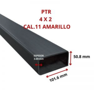 PTR 4 X 2 101.6 X 50.8 MM CAL.11 AMARILLO