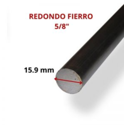 REDONDO FIERRO 5/8 15.9 MM
