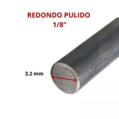 REDONDO PULIDO 1/8 3.2 MM