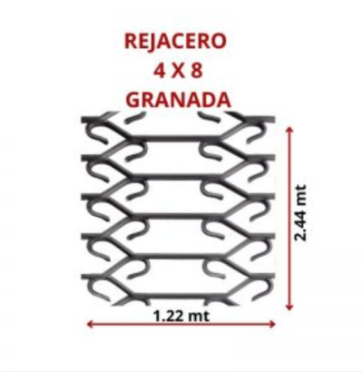 REJACERO 4 X 8 1.22 X 2.44 MT GRANADA