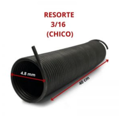 RESORTE 3/16 4.8 MM (CHICO)