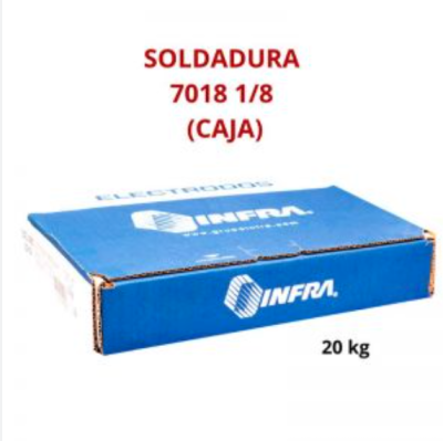 SOLDADURA 7018 1/8 (CAJA)