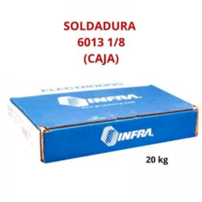 SOLDADURA INFRA 6013 1/8 3.2 MM (CAJA)