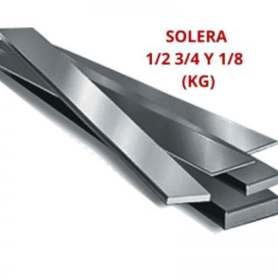 SOLERA 1/2 3/4 Y 1/8 12.7 19.1 Y 3.2 MM (KG)
