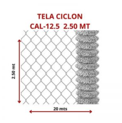 TELA CICLON CAL-12.5 2.50 MT