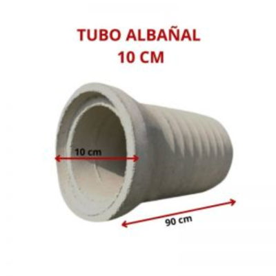 TUBO ALBANAL 10 CM