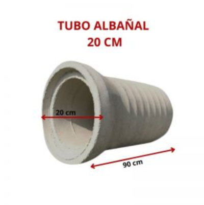 TUBO ALBANAL 20 CM