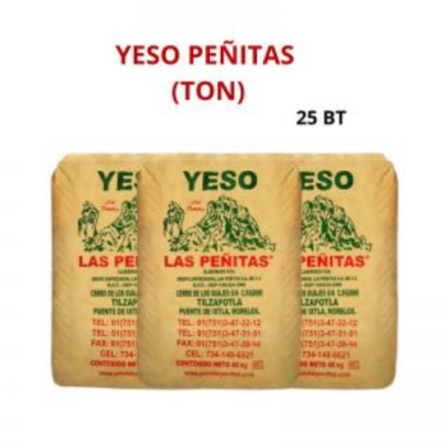 YESO PENITAS (TONELADA)