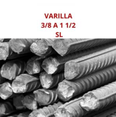 VARILLA 3/8 9.5 MM A 1 1/2 38.1 MM SL