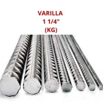 VARILLA 1 1/4 31.7 MM (kg) S
