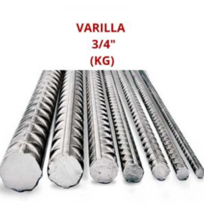 VARILLA 3/4 19.1 MM (kg) S