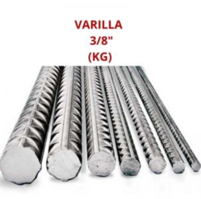 VARILLA 3/8 9.5 MM (kg) S
