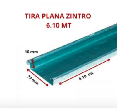 TIRA PLANA ZINTRO 6.10 MT