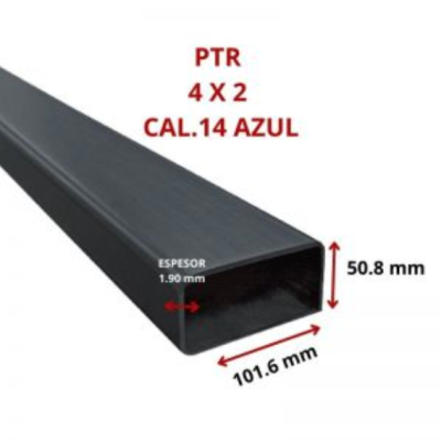 PTR 4 X 2 101.6 X 50.8 MM CAL.14 AZUL