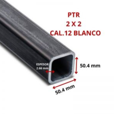 PTR 2 X 2 50.4 X 50.4 MM CAL.12 BLANCO