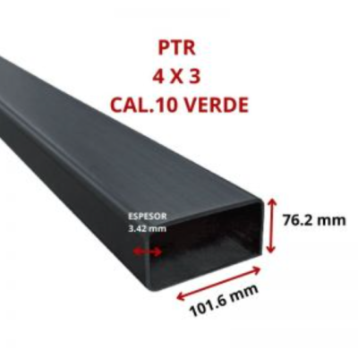 PTR 4 X 3 101.6 X 76.2 MM CAL.10 VERDE