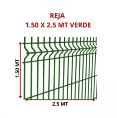 REJA 1.50 X 2.5 MT VERDE